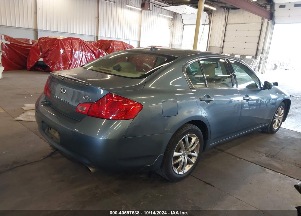 2009 INFINITI G37X VIN: JNKCV61F49M353396