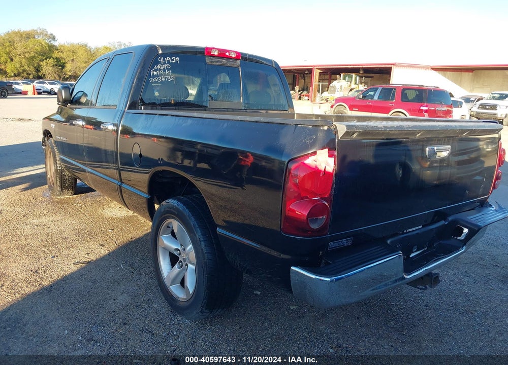 2007 DODGE RAM 1500 SLT VIN: 1D7HA182X7S237336