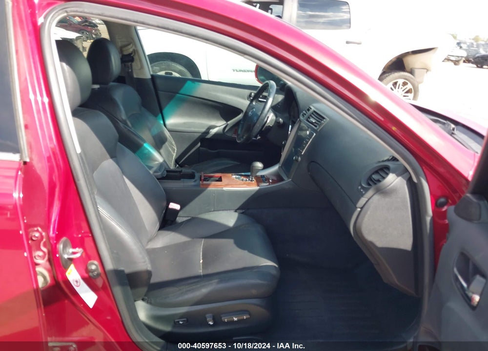 2007 LEXUS IS 250 VIN: JTHBK262072052782