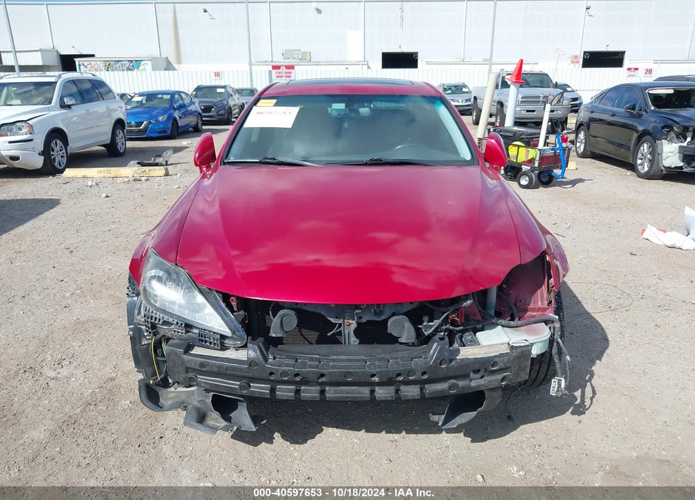 2007 LEXUS IS 250 VIN: JTHBK262072052782