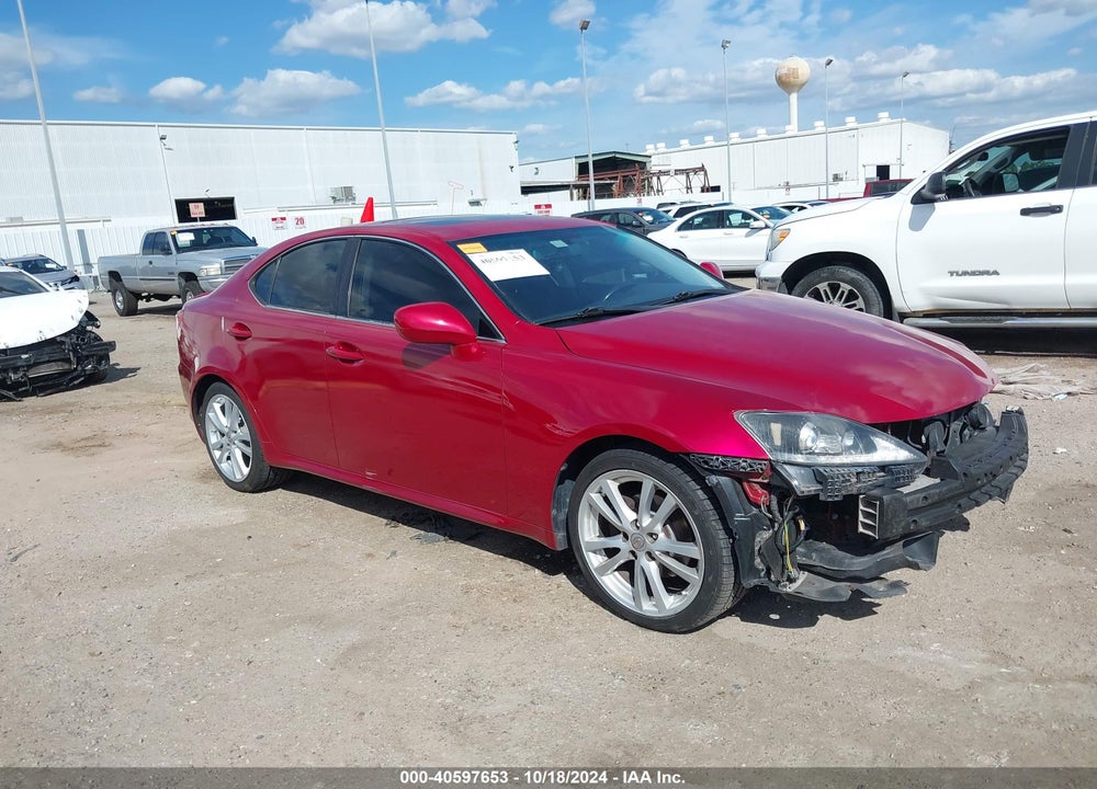 2007 LEXUS IS 250 VIN: JTHBK262072052782