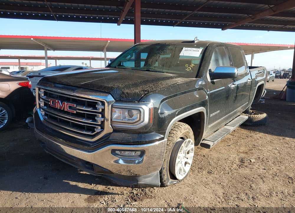 2018 GMC SIERRA 1500 SLT VIN: 3GTU2NEC8JG531617
