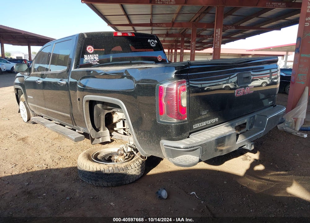 2018 GMC SIERRA 1500 SLT VIN: 3GTU2NEC8JG531617
