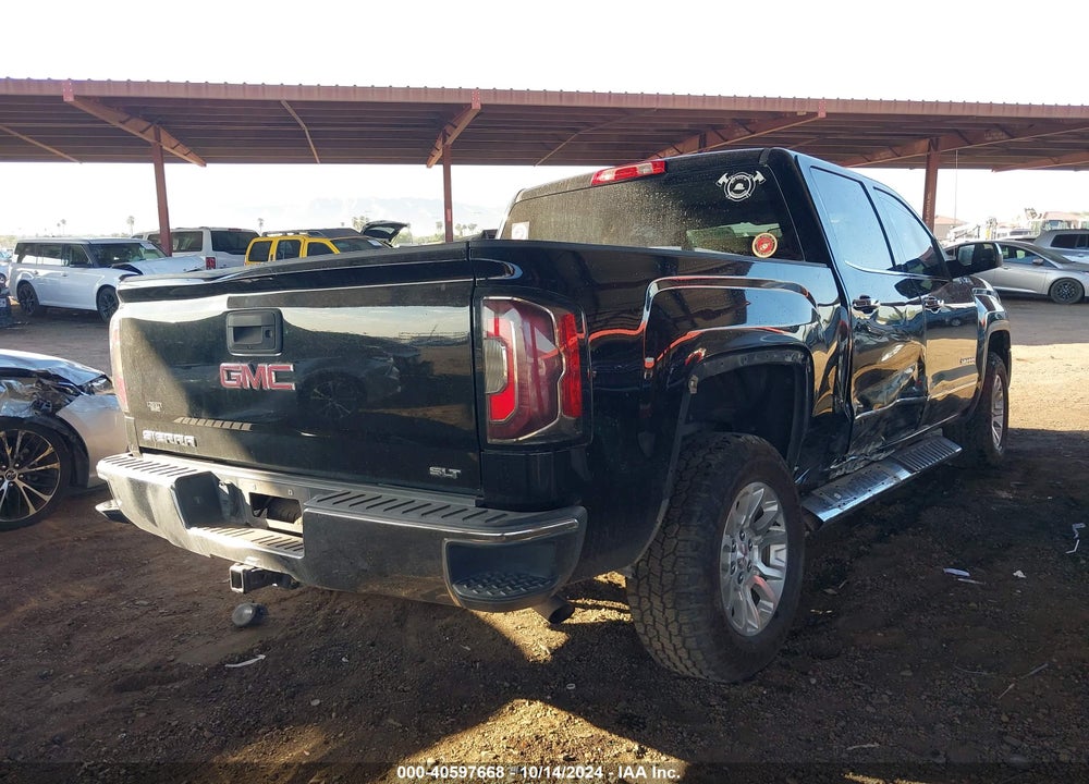2018 GMC SIERRA 1500 SLT VIN: 3GTU2NEC8JG531617