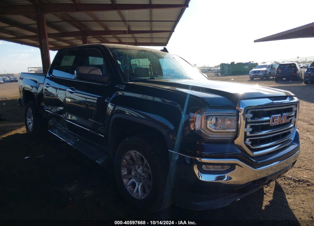 2018 GMC SIERRA 1500 SLT VIN: 3GTU2NEC8JG531617