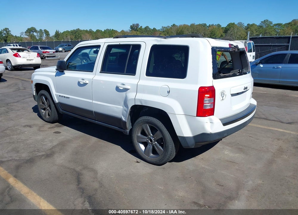 2016 JEEP PATRIOT SPORT SE VIN: 1C4NJPBA7GD651887