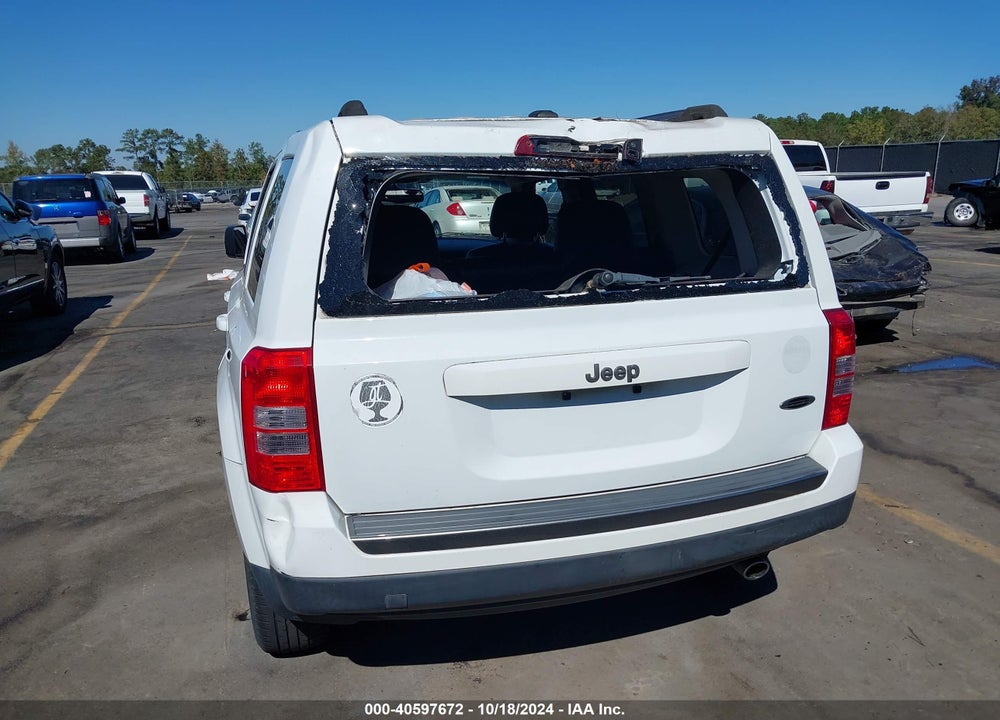 2016 JEEP PATRIOT SPORT SE VIN: 1C4NJPBA7GD651887