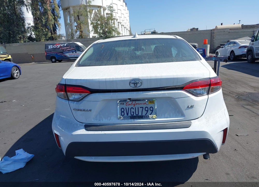 2021 TOYOTA COROLLA LE VIN: 5YFEPMAE0MP197315