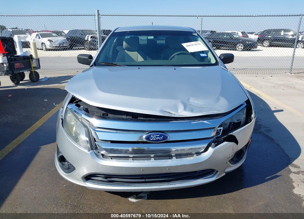 2012 FORD FUSION S VIN: 3FAHP0GA3CR345143