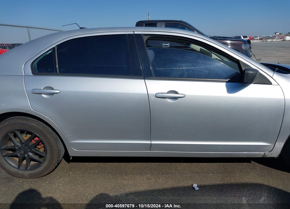2012 FORD FUSION S VIN: 3FAHP0GA3CR345143