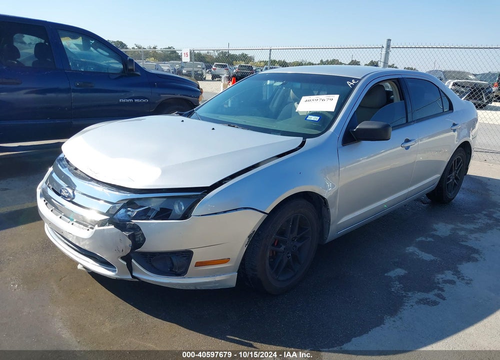 2012 FORD FUSION S VIN: 3FAHP0GA3CR345143