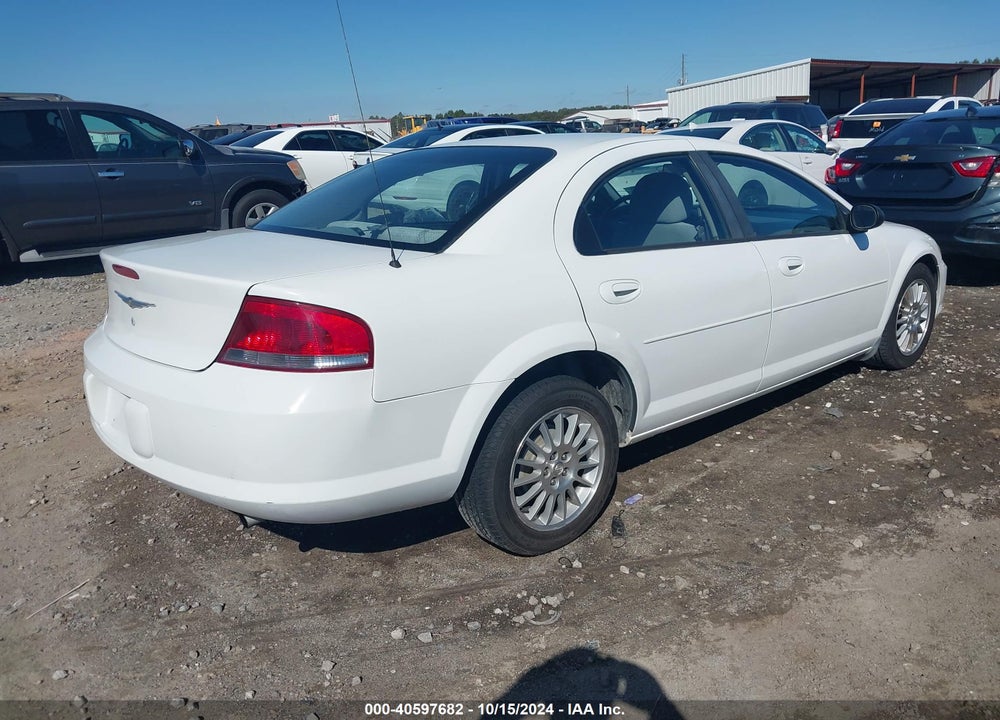 2005 CHRYSLER SEBRING VIN: 1C3EL46X05N678836
