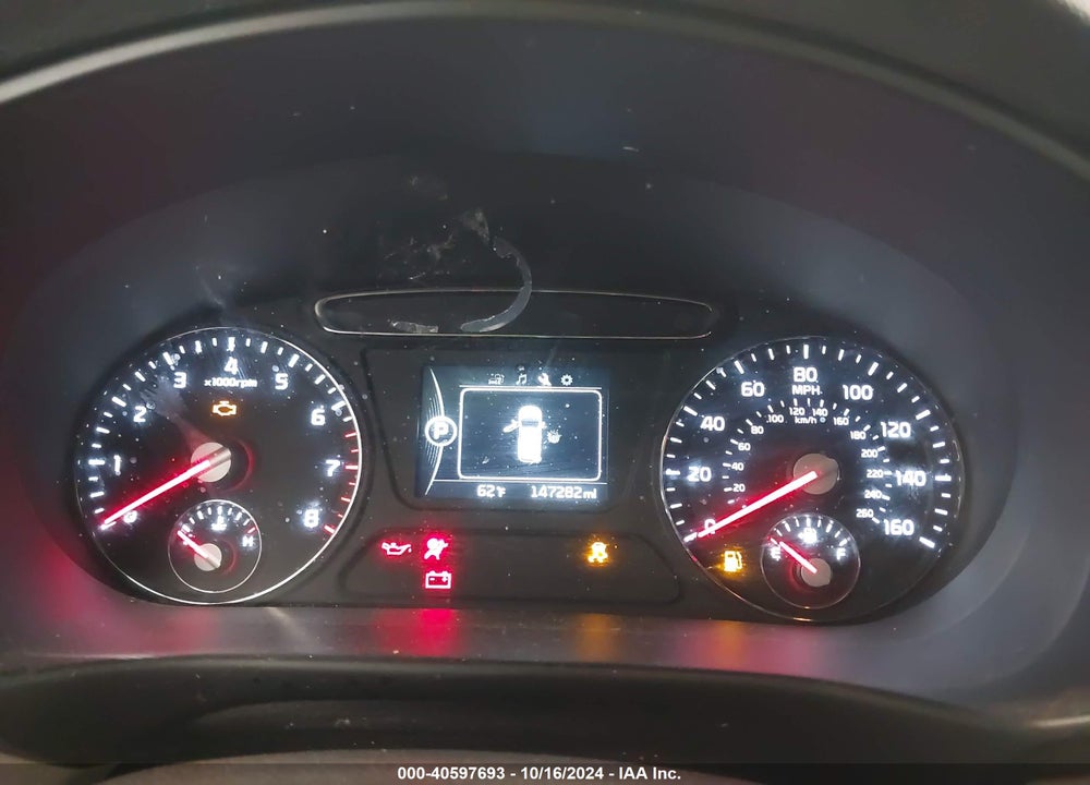 2017 KIA SORENTO 2.4L LX VIN: 5XYPGDA30HG268837