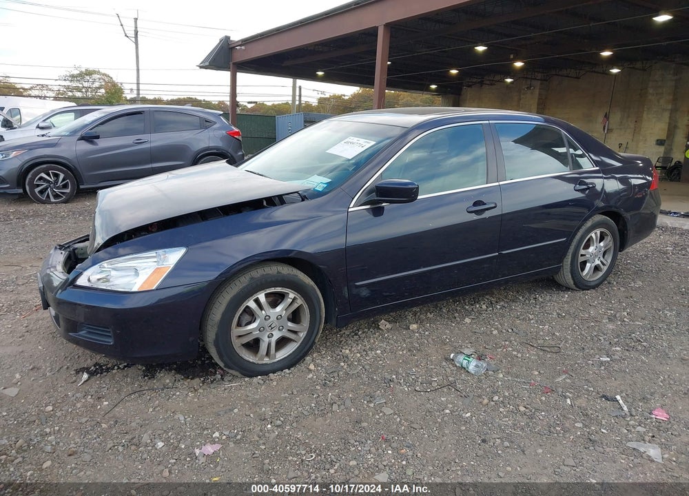 2007 HONDA ACCORD 2.4 EX VIN: 1HGCM56847A119851