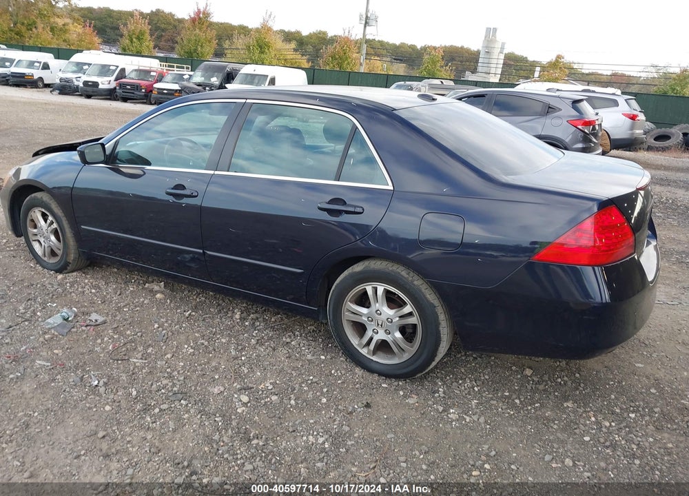 2007 HONDA ACCORD 2.4 EX VIN: 1HGCM56847A119851