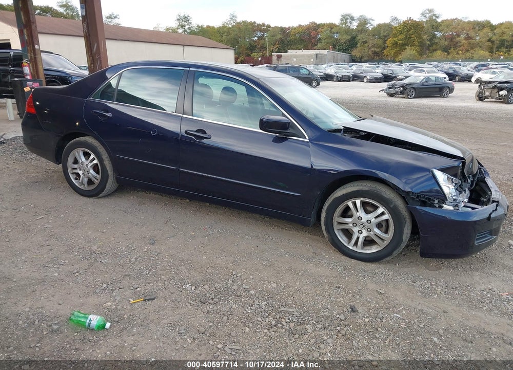 2007 HONDA ACCORD 2.4 EX VIN: 1HGCM56847A119851