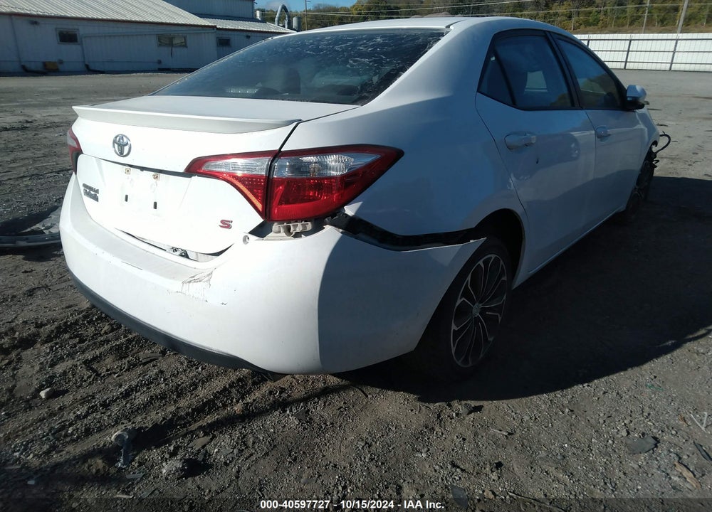 2014 TOYOTA COROLLA S PLUS VIN: 5YFBURHE5EP001899