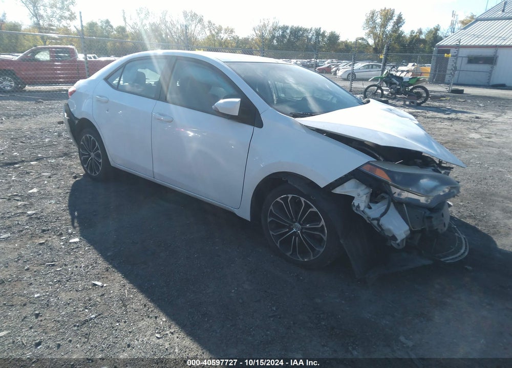 2014 TOYOTA COROLLA S PLUS VIN: 5YFBURHE5EP001899