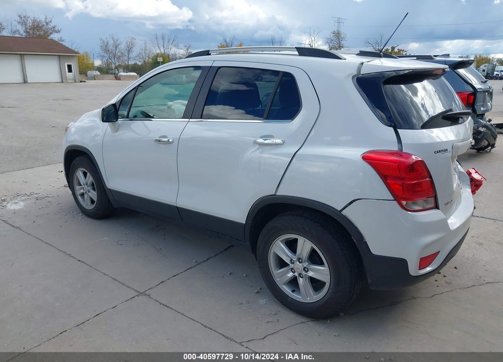 2018 CHEVROLET TRAX LT VIN: KL7CJLSB9JB629236