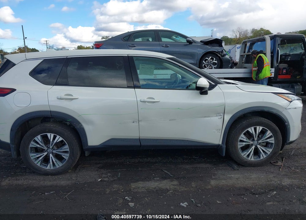 2021 NISSAN ROGUE SV INTELLIGENT AWD VIN: 5N1AT3BBXMC813518
