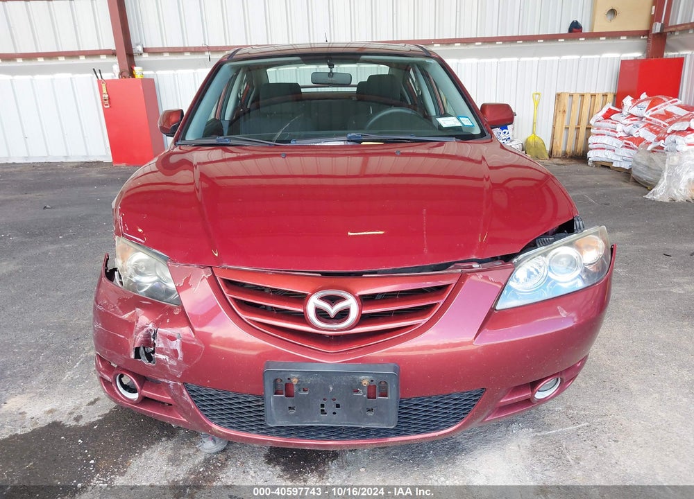2006 MAZDA 3 S TOURING VIN: JM1BK324261480906