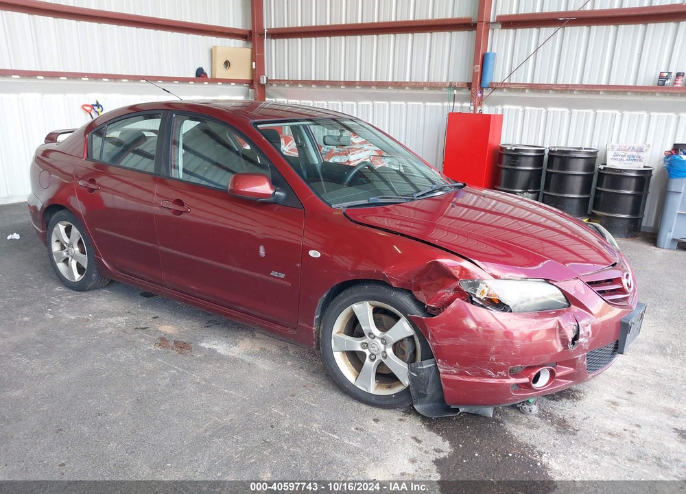2006 MAZDA 3 S TOURING VIN: JM1BK324261480906