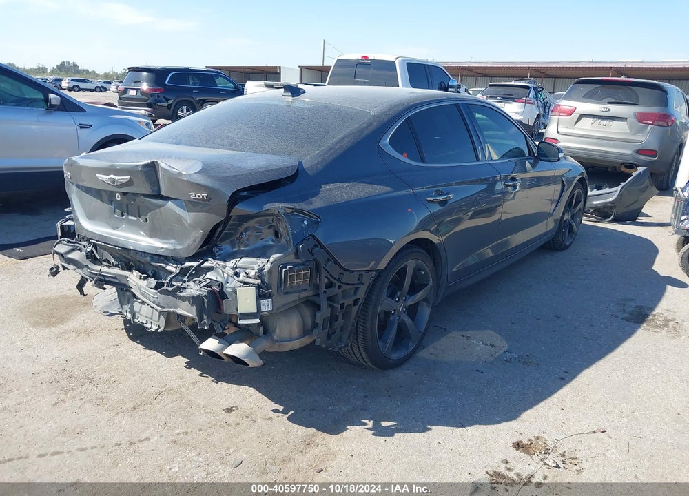 2019 GENESIS G70 2.0T ADVANCED VIN: KMTG44LA6KU033953