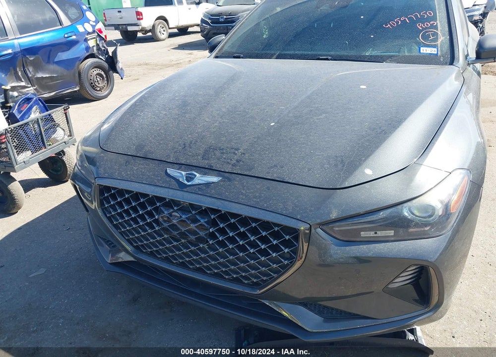 2019 GENESIS G70 2.0T ADVANCED VIN: KMTG44LA6KU033953