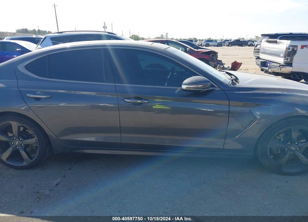 2019 GENESIS G70 2.0T ADVANCED VIN: KMTG44LA6KU033953