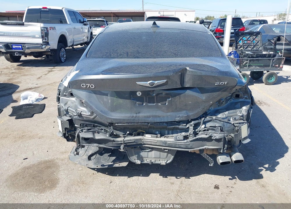 2019 GENESIS G70 2.0T ADVANCED VIN: KMTG44LA6KU033953