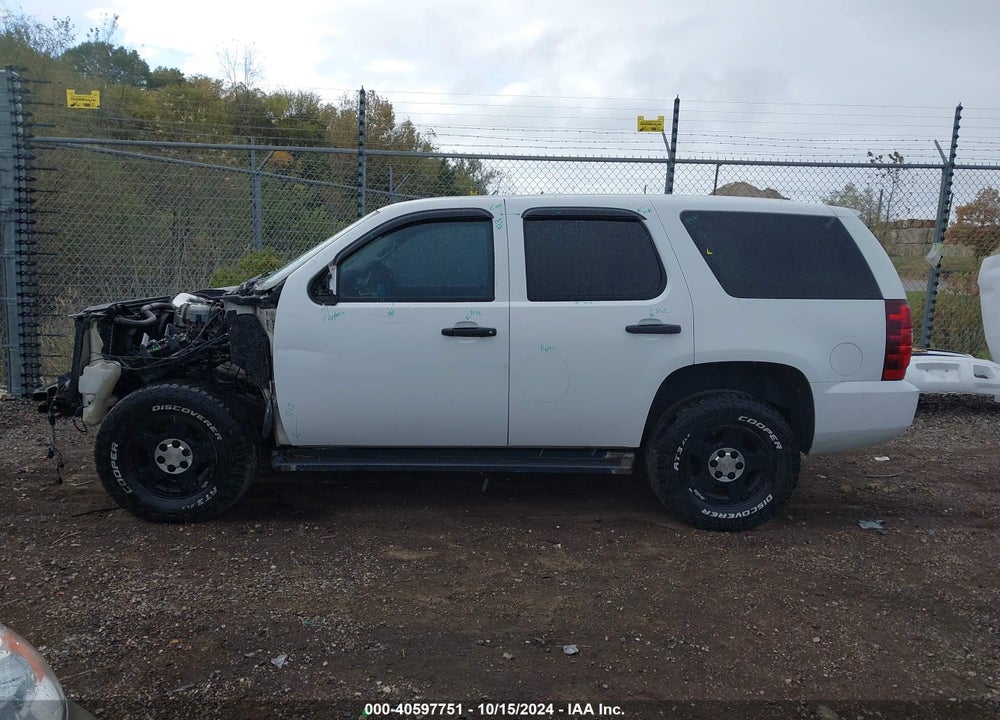 2009 CHEVROLET TAHOE COMMERCIAL FLEET VIN: 1GNFK13089R177837