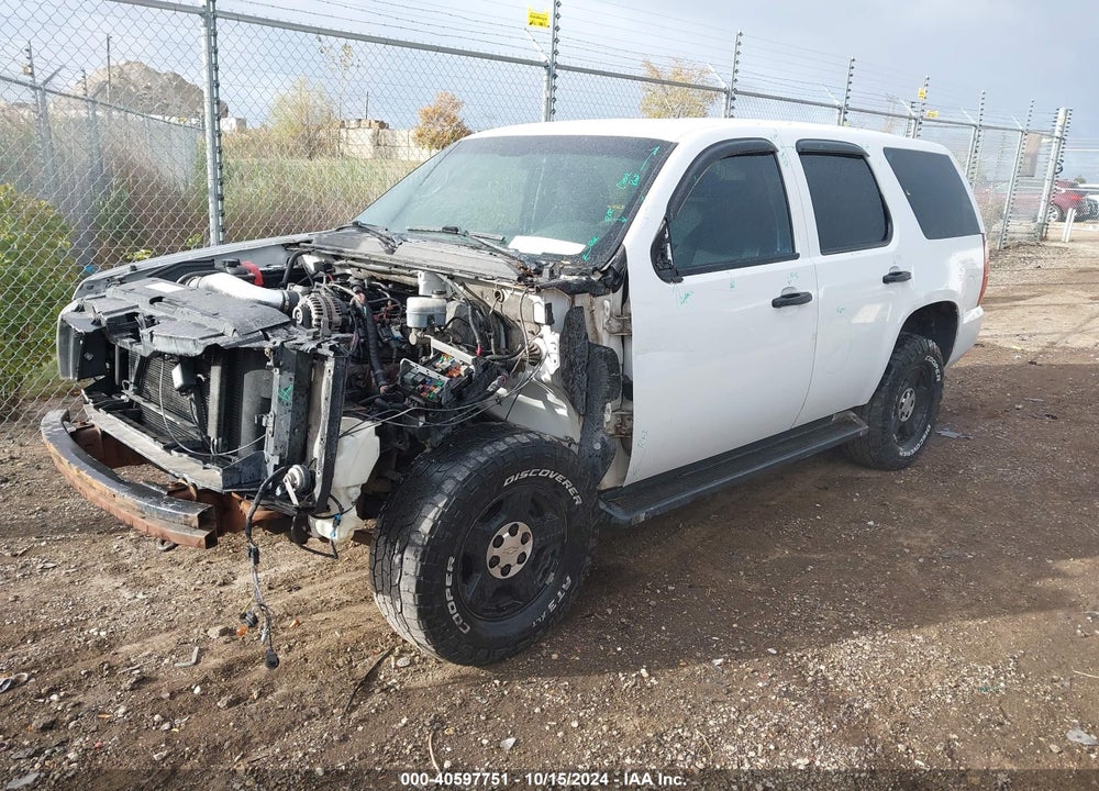 2009 CHEVROLET TAHOE COMMERCIAL FLEET VIN: 1GNFK13089R177837