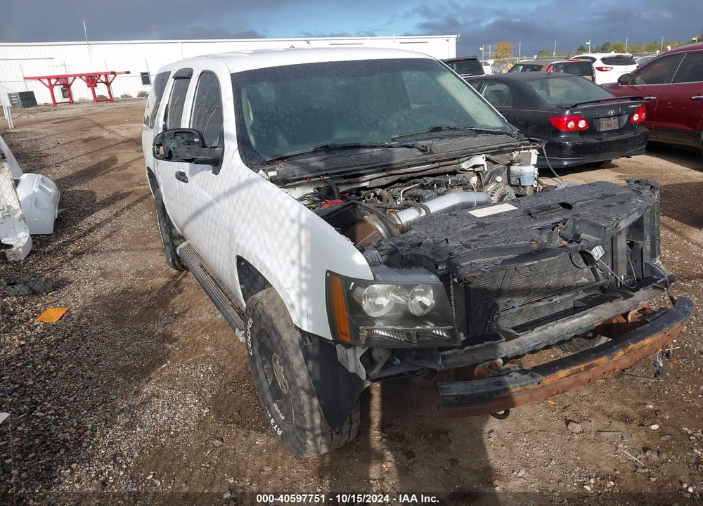 2009 CHEVROLET TAHOE COMMERCIAL FLEET VIN: 1GNFK13089R177837