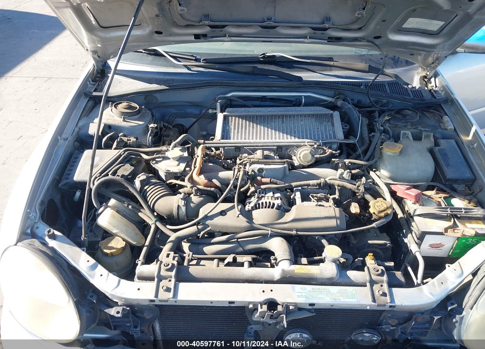 2004 SUBARU IMPREZA WRX VIN: JF1GD29624G522881
