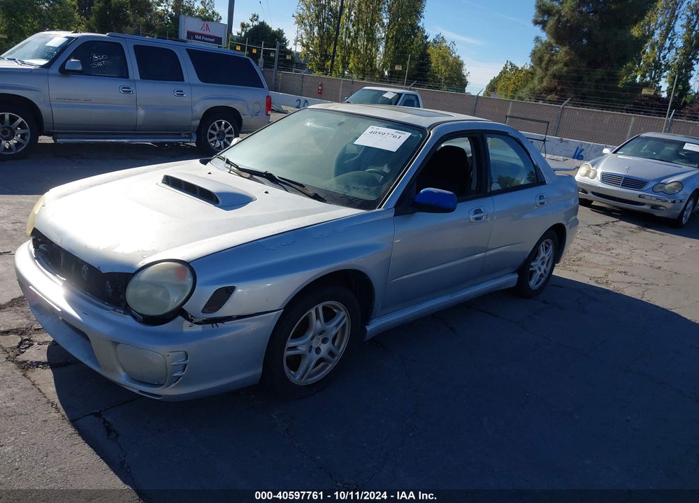 2004 SUBARU IMPREZA WRX VIN: JF1GD29624G522881