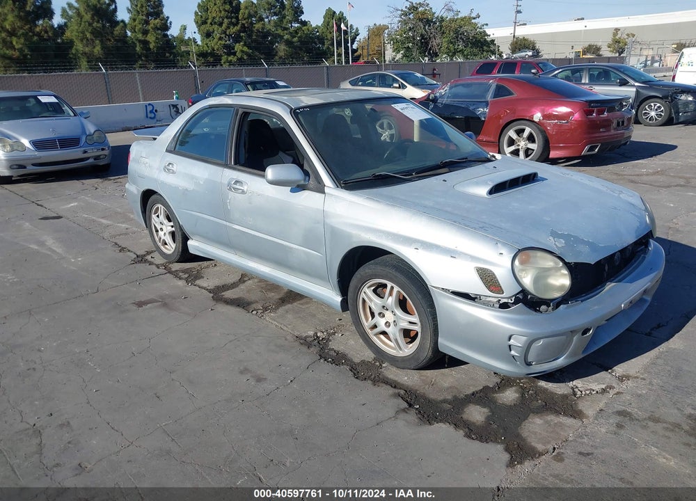 2004 SUBARU IMPREZA WRX VIN: JF1GD29624G522881
