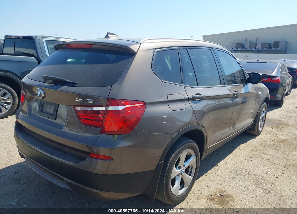 2011 BMW X3 XDRIVE28I VIN: 5UXWX5C50BL706198