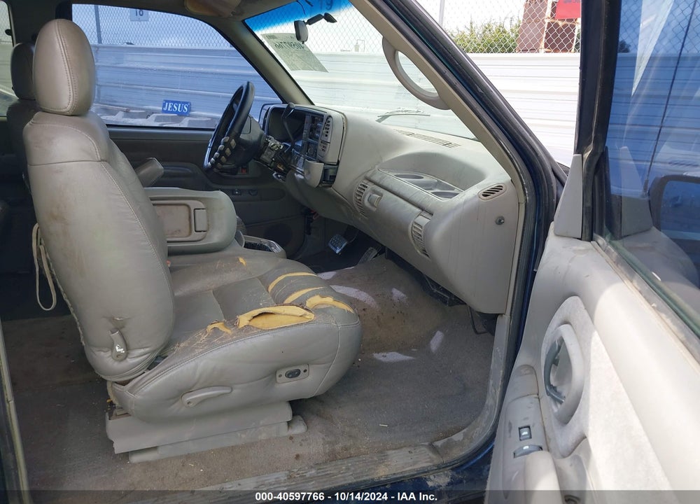 1996 CHEVROLET GMT-400 C1500 VIN: 1GCEC19R9TE242751
