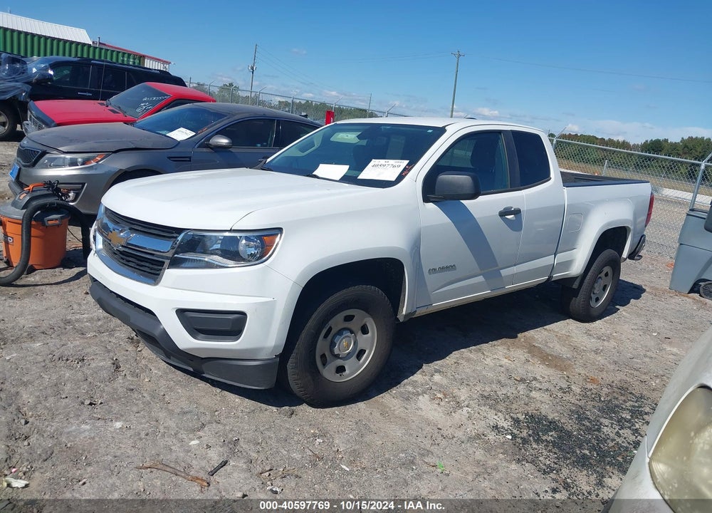 2019 CHEVROLET COLORADO WT VIN: 1GCHSBEA1K1338451