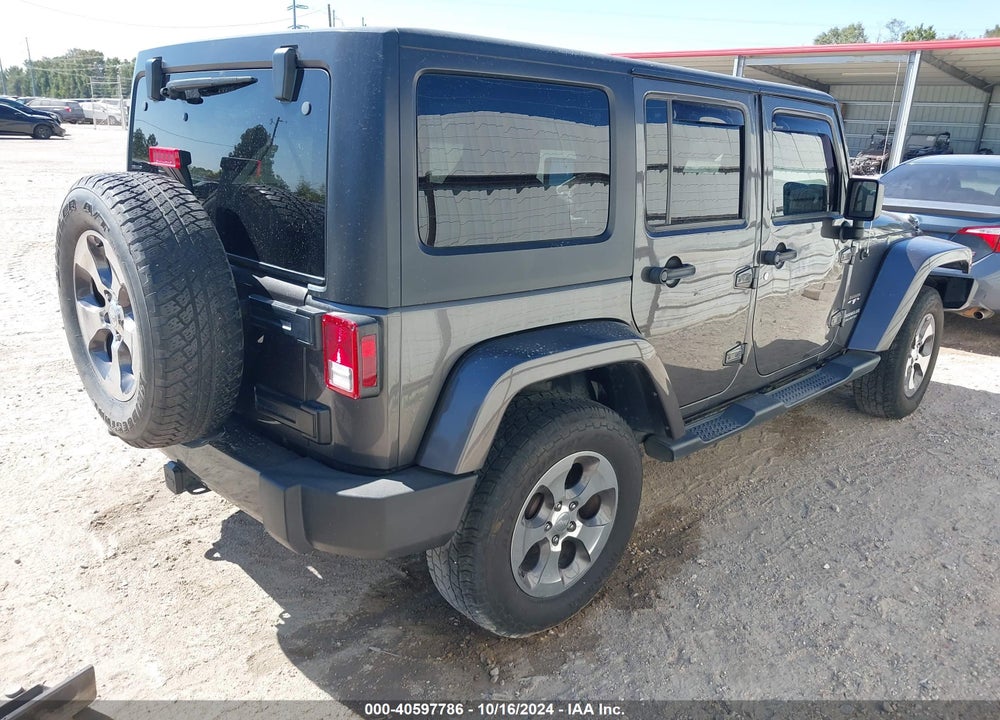 2016 JEEP WRANGLER UNLIMITED SAHARA VIN: 1C4BJWEG6GL311200