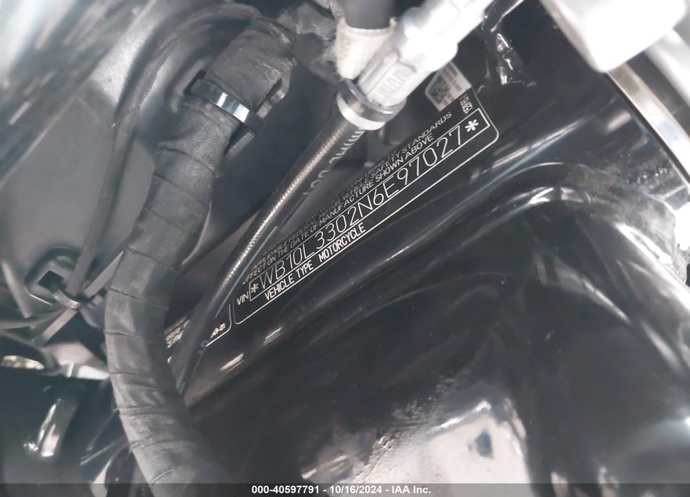 2022 BMW R18 B VIN: WB10L3302N6E97027