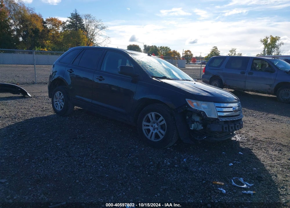 2008 FORD EDGE SEL VIN: 2FMDK38C58BA82759