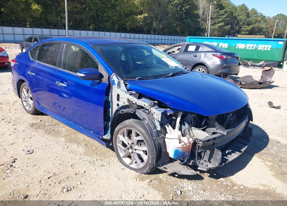 2015 NISSAN SENTRA SR VIN: 3N1AB7AP8FY239395