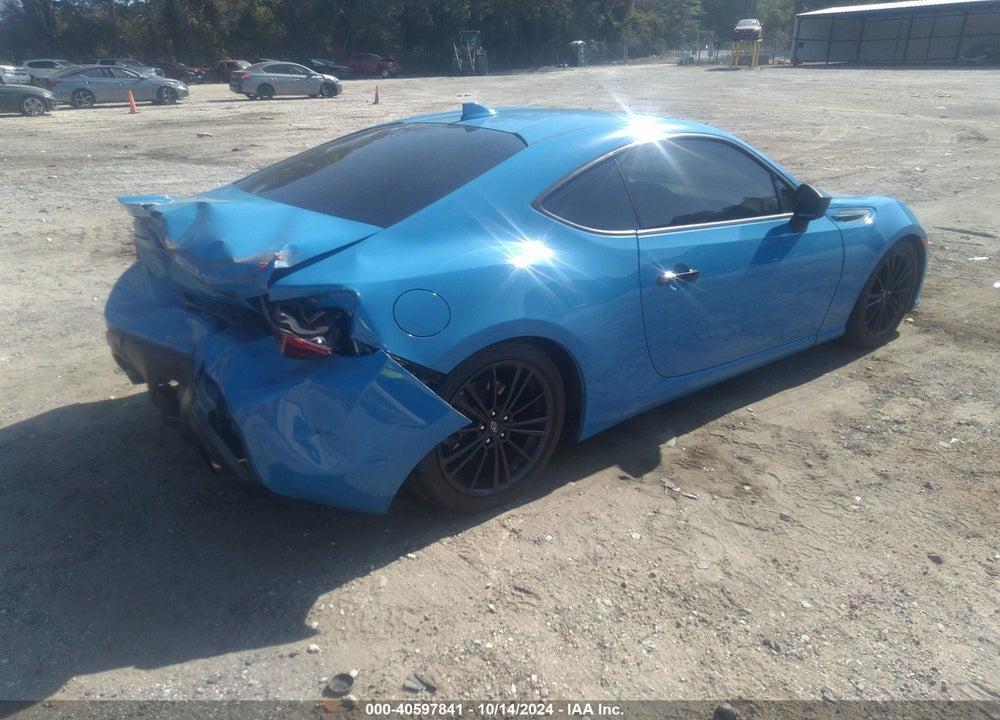 2016 SUBARU BRZ SERIES.HYPERBLUE VIN: JF1ZCAC15G9600730