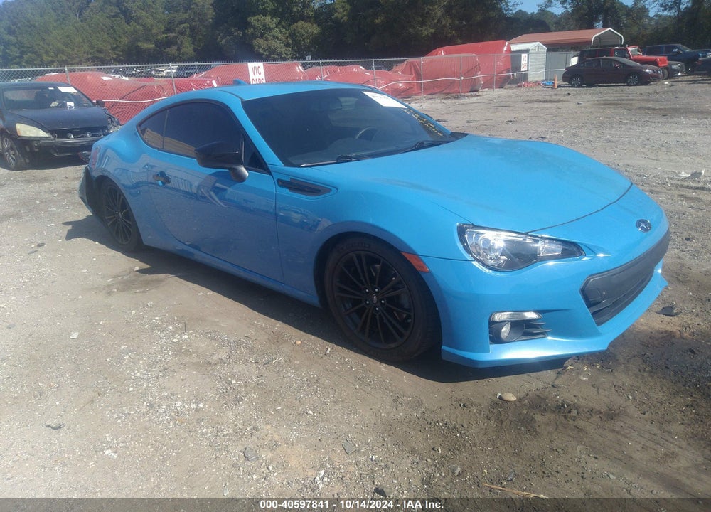 2016 SUBARU BRZ SERIES.HYPERBLUE VIN: JF1ZCAC15G9600730