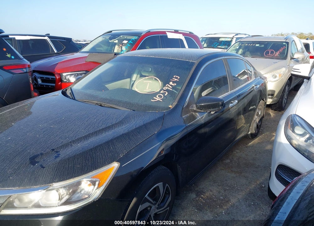 2017 HONDA ACCORD LX VIN: 1HGCR2F3XHA212377