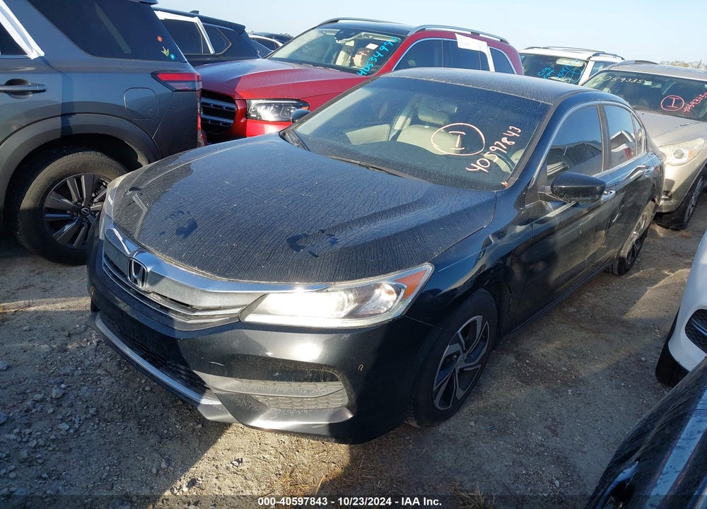 2017 HONDA ACCORD LX VIN: 1HGCR2F3XHA212377