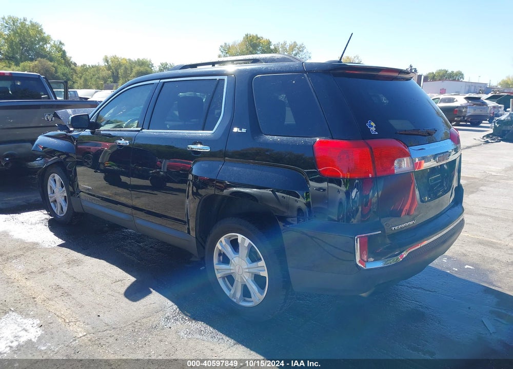 2016 GMC TERRAIN SLE-2 VIN: 2GKFLNE39G6108687