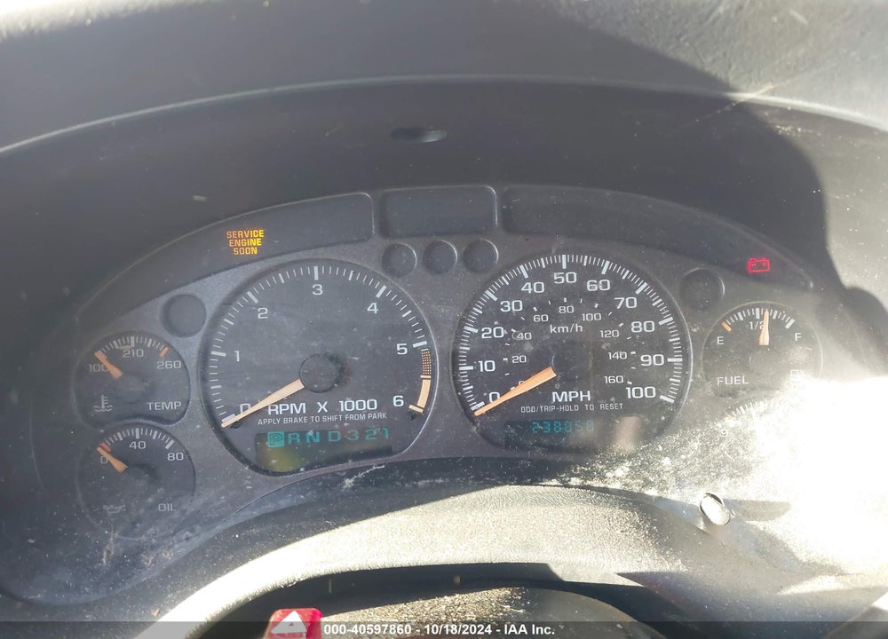 2002 CHEVROLET BLAZER LS VIN: 1GNCS13W52K186744