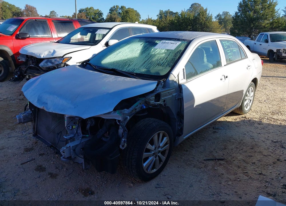2010 TOYOTA COROLLA LE VIN: 1NXBU4EE9AZ314521